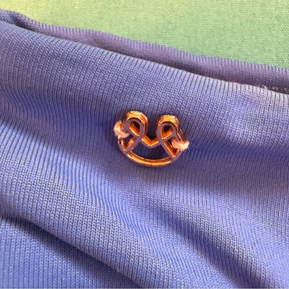 Maaji Blue Floral Bikini Set reversible padded lined size Small woman’s - Picture 9 of 11